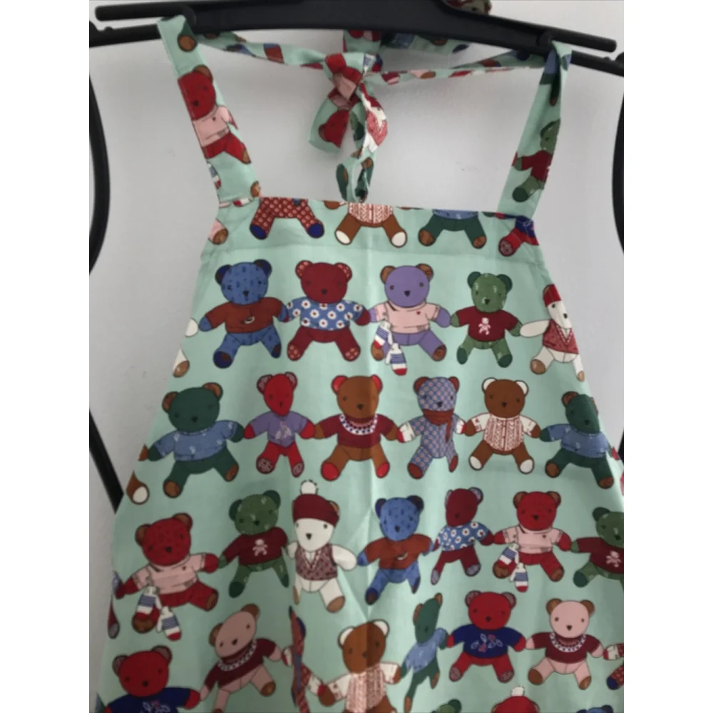 NWT Vera Bradley Essential Apron Toasty Teddies / kawaii /bears cute